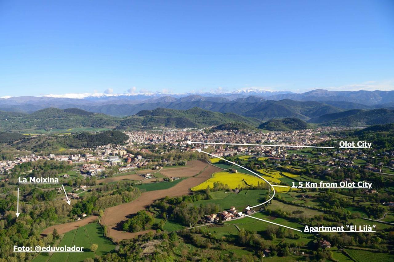 Apartamento "El Lila" - Parking Incluido Olot Eksteriør bilde